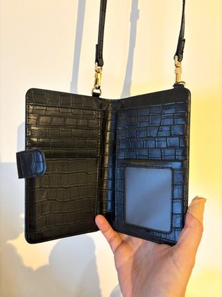 Bolso Cartera Móvil Parfois Negro
