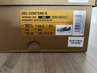 Asics Gel-Contend 8 Hombre Nuevas Talla 44,5