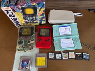 Lote Nintendo Game Boy + DS + Accesorios