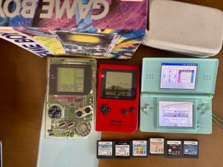 Lote Nintendo Game Boy + DS + Accesorios