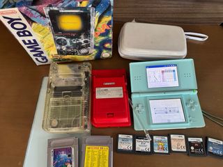Lote Nintendo Game Boy + DS + Accesorios