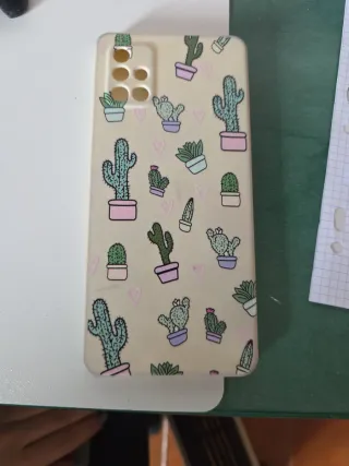 Fundas Samsung Galaxy A71 + Cable usb - c