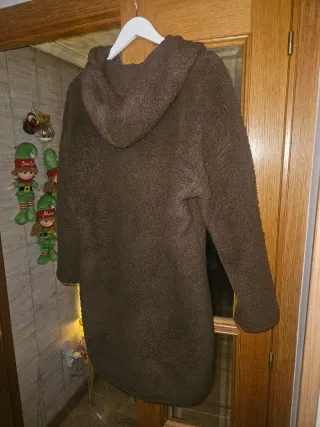 Chaquetón mujer marrón