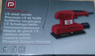 Lijadora orbital PTS135C 1/3 hoja