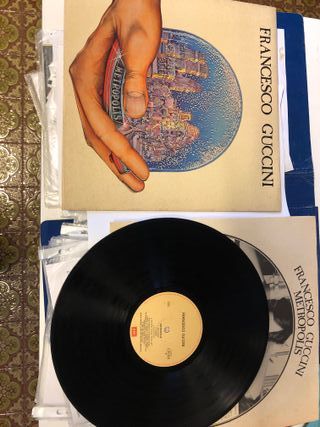 Vinile LP Francesco Guccini Metropolis