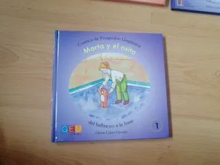 Marta y el osito - Cuentos de Progresión Lingüísti