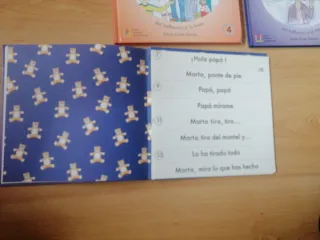 Marta y el osito - Cuentos de Progresión Lingüísti