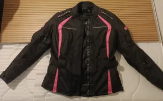 Chaqueta motera chica Talla M con protecciones