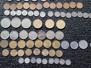 Lotto 450 monete mondiali