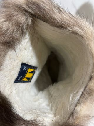 Stivali da neve pelliccia sintetica