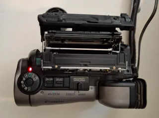 Câmara Canon UC-X2Hi Hi8 Som Stereo Kit Completo