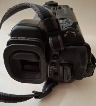 Câmara Canon UC-X2Hi Hi8 Som Stereo Kit Completo