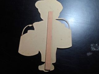 Figura Publicitaria Cadi-Seu D'Urgell Años 40/50