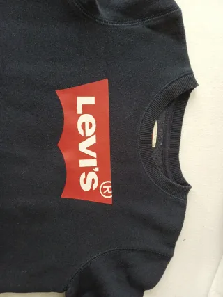 Sudadera Levi's Talla 6 Azul Marino
