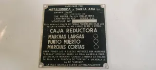 Placa reductora Land Rover Santana
