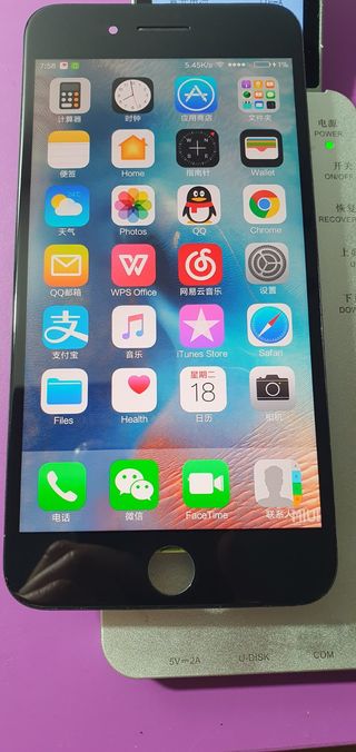 Pantalla 8 plus original iphone