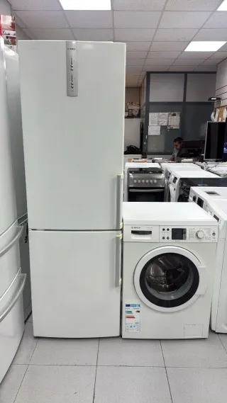 ♧pack nevera + lavadora bosch + entrega + garantía