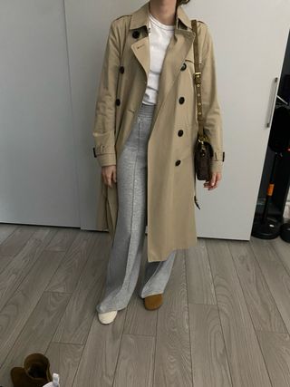 Gabardina Beige Talla sS