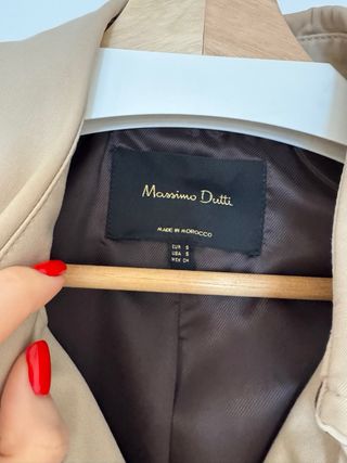 Gabardina Beige Talla sS