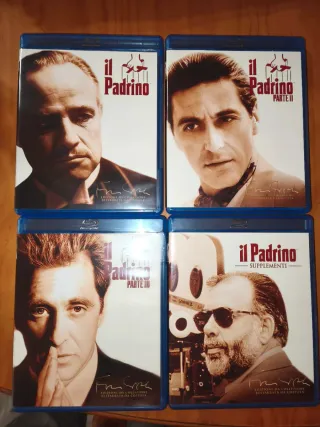 Trilogía El Padrino Blu-ray Edición Coleccionista