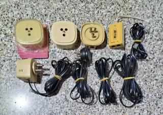 Lotto accessori per telefoni fissi