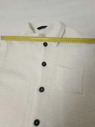 Cardigan uomo Paoloni Taglia L bianco