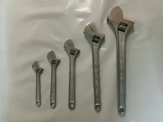 Lote 5 llaves inglesas IREGA