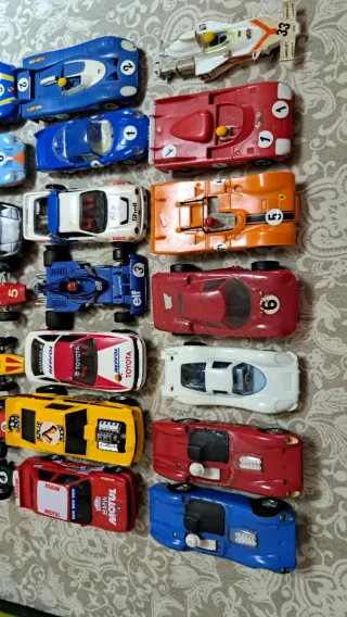 Coches Scalextric Exin Triang Lote