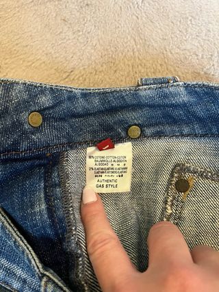 Gonna jeans vita bassa Gas