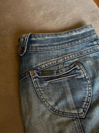 Gonna jeans vita bassa Gas