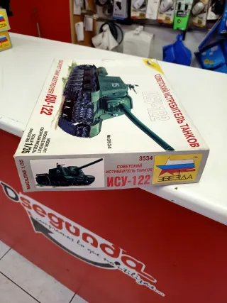 Maqueta Tanque ISU-122 Soviet Tank Destroyer
