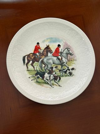 Conjunto Pontesa 7 Platos Merienda Caza