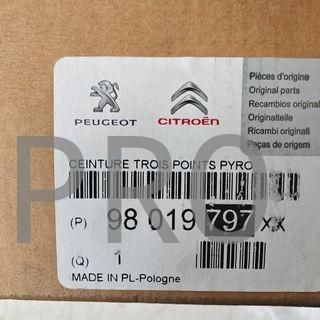 CINTURON SEGURIDAD DELANTERO DERECHO PEUGEOT NUEVO