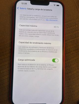 iPhone 13 128GB Rojo Libre Original - Premium