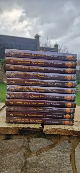 Colección libros Biblioteca Premios Nobel