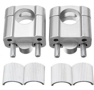 Abrazaderas Manillar Moto Aluminio 22-28mm