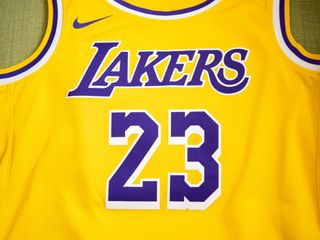 NBA LOS ANGELES LAKERS LEBRON JAMES 23 CAMISETA S