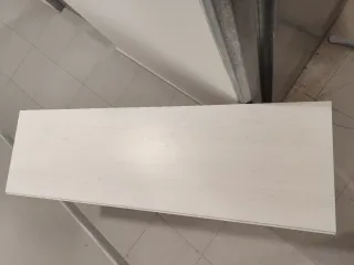 Mueble TV blanco madera