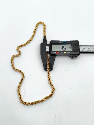 Cordón Salomónico Oro 18kt