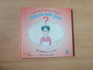 Libro ¿Dónde está Javi? Cuentos Progresión Lingüís