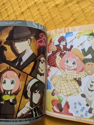 Spy family artbook