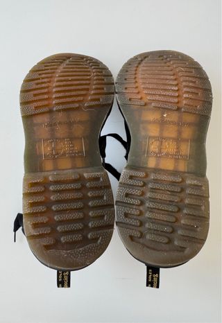 Dr. Martens nere glitter stivali