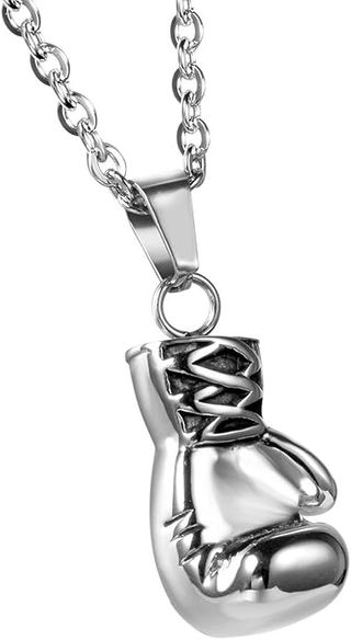 Collana con ciondolo guantone da boxe