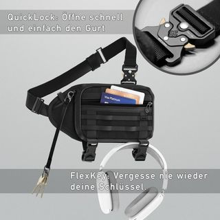 Bolso Táctico theWHO Negro