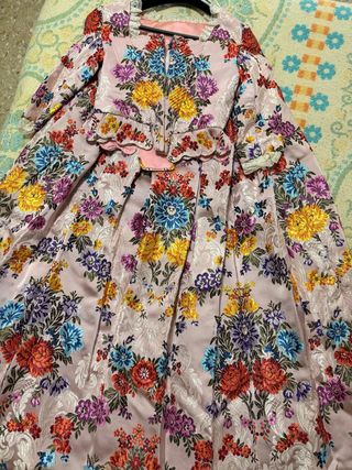 Traje de Fallera Rosa