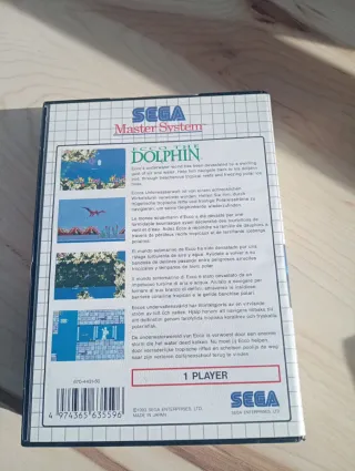 Ecco the Dolphin Master System Sega