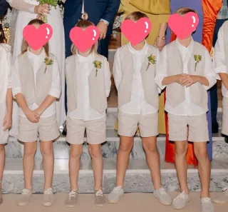 Conjunto Paje Niño Completo + Zapatos