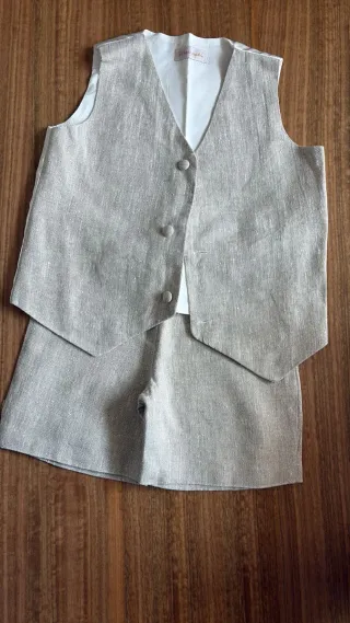 Conjunto Paje Niño Completo + Zapatos