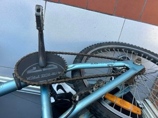 Bicicleta BMX azul