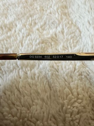 Gafas Dolce & Gabbana Montura Original Sin Cristal